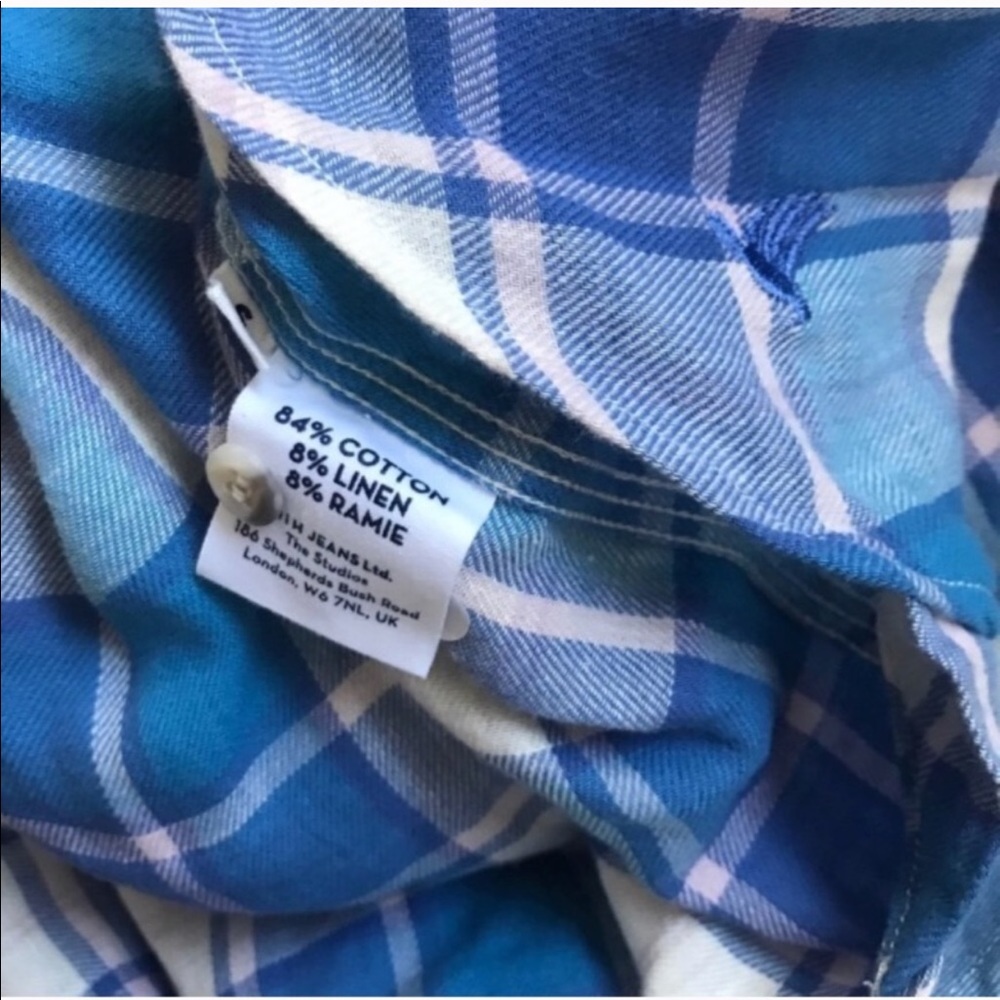 M.i.h. Jean Oversized Button Up Shirt - Picture 5 of 5